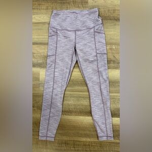 90 Degree By Reflex Womens Heathered Purple Leggings size small